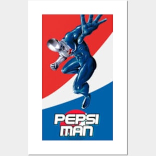 Pepsi Man 1.0 Posters and Art